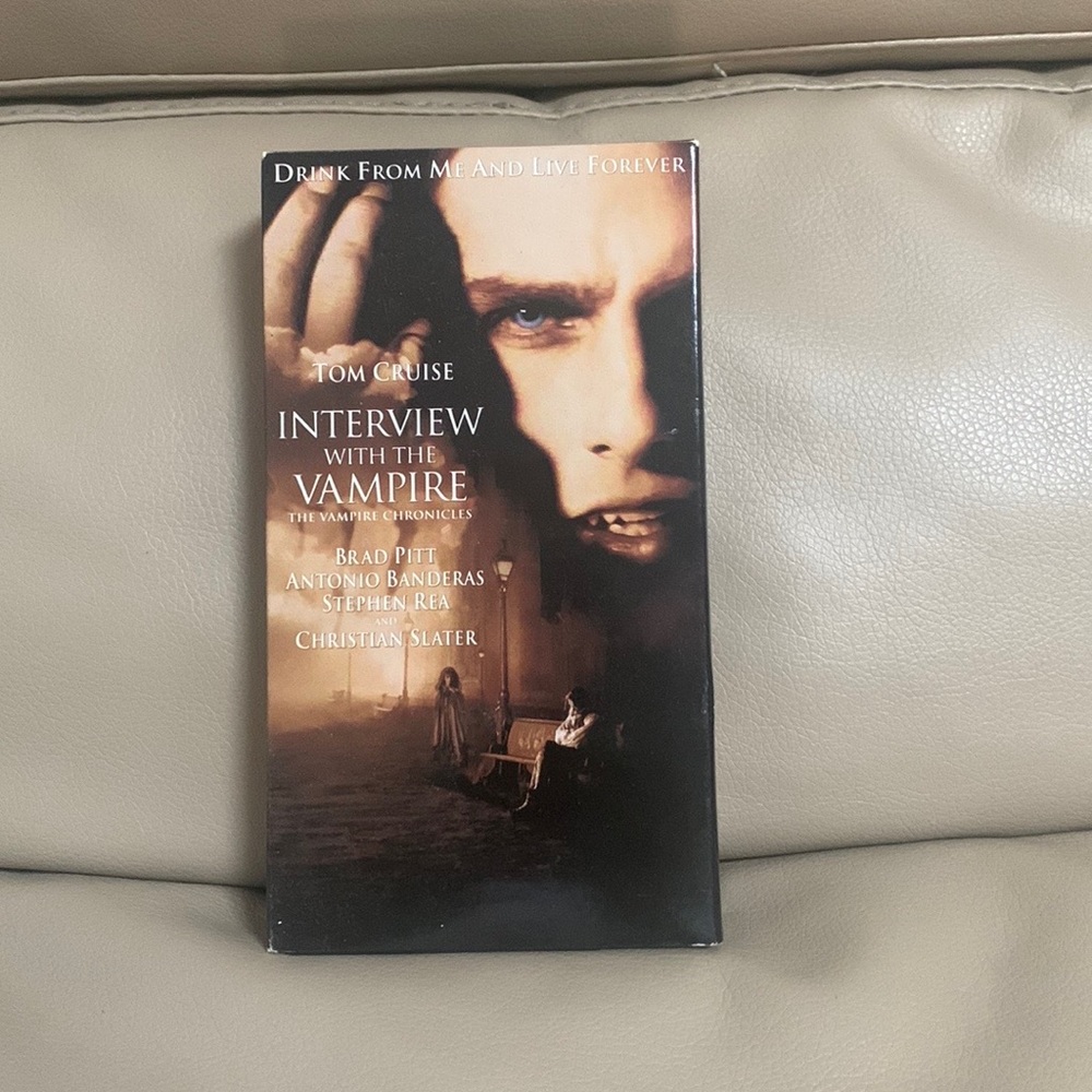 Interview With A Vampire 1995 VHS Video Cassette